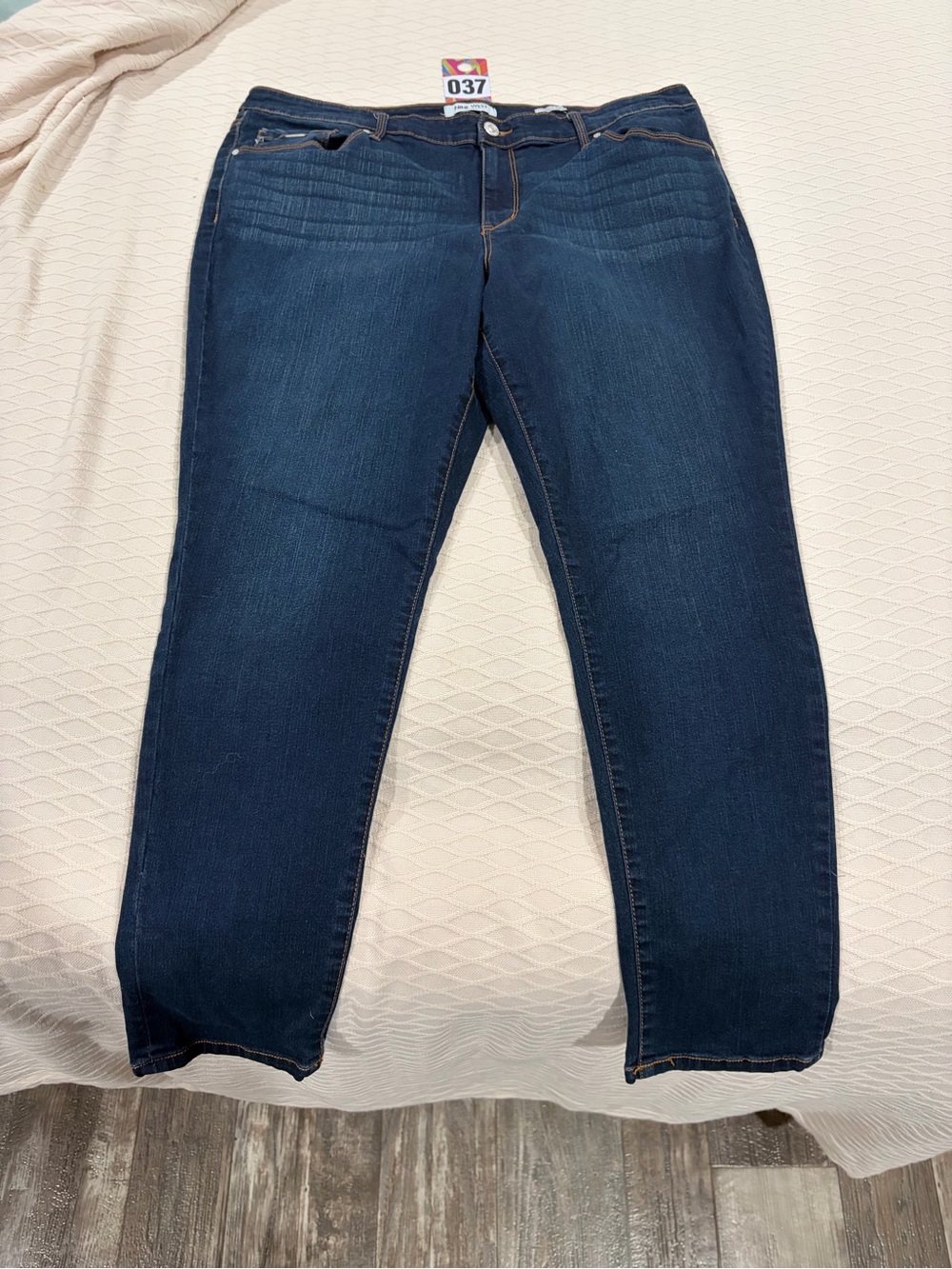 Nine West Dark Blue Stretch Jeggings